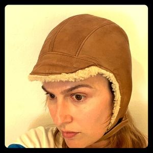 Amelia Earhart Leather Cap